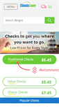 Mobile Screenshot of checks.com